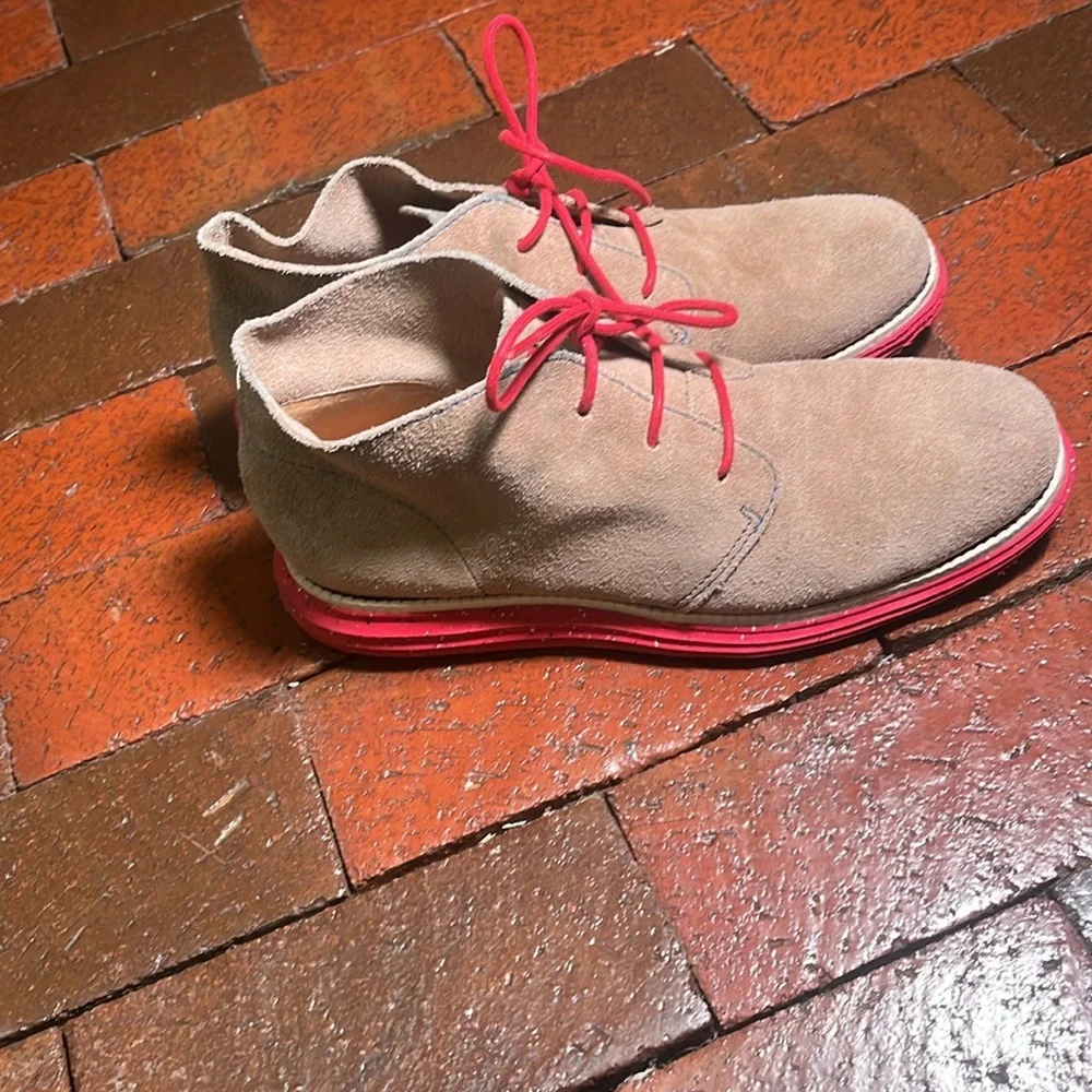 MEN 7M-CHUKKA BOOTS SHOES Cole Haan or for women 9W 1007